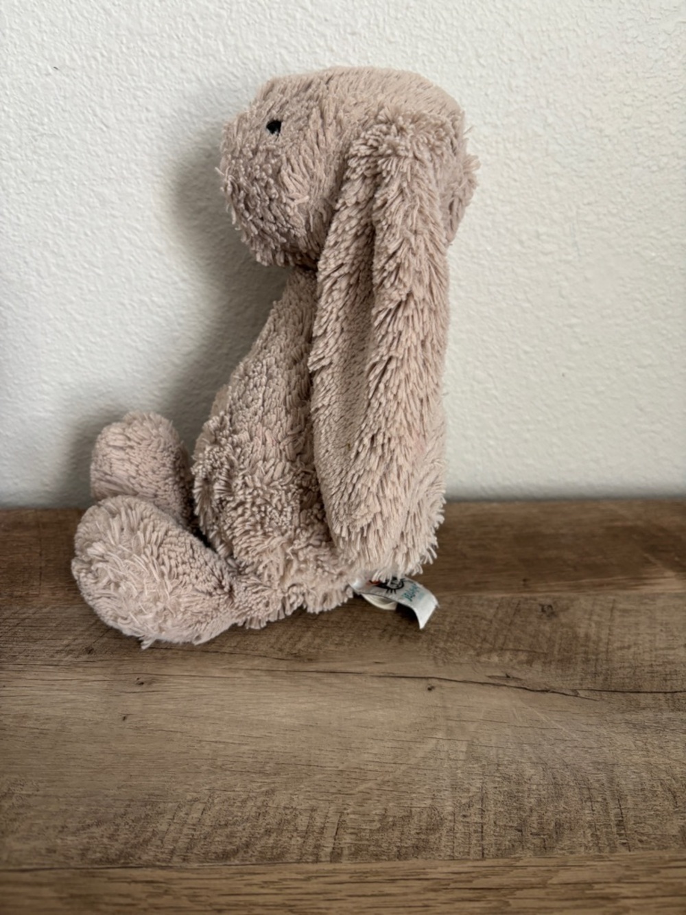 Jellycat Beige Bashful BunnyPlush Stuffed Animal - Taupe / MEDIUM - Picture 3 of 5